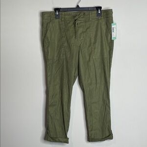 Level 99 | Women’s Linen Blend Convertible Pants Size Large NWT